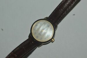 【送料無料】腕時計　ヴィンテージインディグロクォーツデートレディースレザーストラップvintage timex indiglo k6 watch quartz date ladies 25 mm 8 in leather strap used