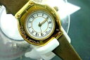 【送料無料】腕時計　レディースクーレゲスクォーツスイスヴィンテージladies 28mm courreges quartz eta 5610011j swiss made18k egp vintage watch