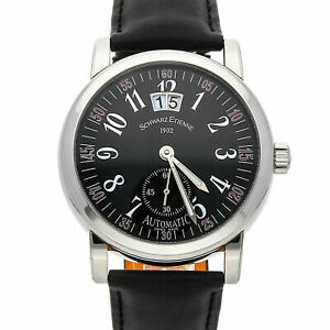 【送料無料】腕時計 ブラックエティエンヌメンズローマビッグデイトレザーウォッチschwarz etienne mens wro11af01ss02aa roma big date 42mm leather watch 【送料無料】腕時計 ブラックエティエンヌメンズローマビッグデイトレザーウォッチschwarz etienne mens wro11af01ss02aa roma big date 42mm leather watch