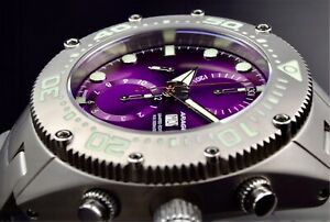 【送料無料】腕時計　アラゴンチタニウムリミテッドスイスヴァルジューaragon virtuoso men 48mm titanium limited swiss made valjoux 7750 automatic
