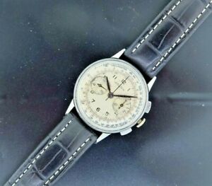【送料無料】腕時計　ヴィンテージレマニアミリタリークロノグラフマニュアルランニングvintage ch27 lemania military chronograph manual wind mens wristwatch running