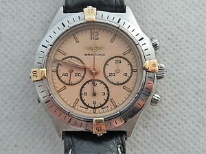 【送料無料】腕時計 オロロジョブライトリングカジストクロノマニュアルアッチャイオエオロorologio breitling callisto crono manuale ref 80520 acciaio e oro 【送料無料】腕時計 オロロジョブライトリングカジストクロノマニュアルアッチャイオエオロorologio breitling callisto crono manuale ref 80520 acciaio e oro