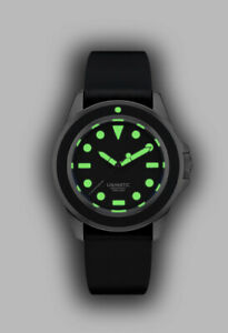 【送料無料】腕時計　ミニマルダイバーイソファランストラップunimatic u1 fm automatic minimal diver 300mtr automatic amp; isofrane strap