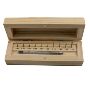 【送料無料】腕時計 ピンプッシャーセットピンボックスpin pusher set with 10 pins and box 59124 【送料無料】腕時計 ピンプッシャーセットピンボックスpin pusher set with 10 pins and box 59124