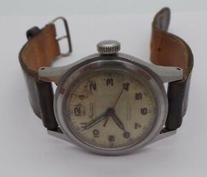 【送料無料】腕時計 ヴィンテージメンズミネルバロングvintage authentic mens minerva handwinding watch 8 long ai586