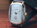 【送料無料】腕時計　イリノイタウンズマンホワイトイエローゴールド1931 illinois townsman wrist watch 17j keeps time 14k white amp; yellow gold filled