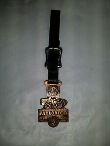 【送料無料】腕時計 ヴィンテージフランクハフペイロードデザインストラップキーフォブvintage frank g hough payloader design award watch key fob with strap