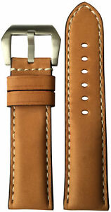 腕時計　パナライパナタイムナチュラルヴィンテージレザーウォッチストラップ22x22 rios1931 for panatime natural vintage leather watch strap for panerai