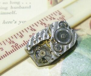【送料無料】腕時計 イリノイカットコーナーレディースムーブメントdesirable 1927 illinois 15j cut corner rectangle ladies wristwatch movement