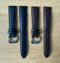 【送料無料】腕時計 ブレスレットキュアノワールマロンストラップbracelets cuir noir et marron 19mm watch strap(2)