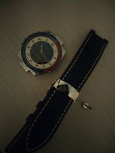 【送料無料】腕時計　ヴィンテージレアダイバーロシアオロロギオスラバペプシクラッカペレデプロ1985 vintage rare diver urss russia orologio slava pepsi craba 3056a pelle deplo