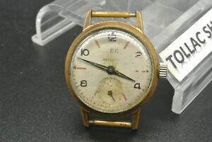【送料無料】腕時計　モントルメカニークアンクルルビボイティエプラケヴィッセmontre ec mecanique, ancre 15 rubis, boitier plaque or, fond visse