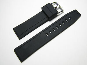 ハドリーローマメンズブラックシリコーンラバーウォッチストラップ※注意※NYからの配送になりますので2週間前後お時間をいただきます。人気の商品は在庫が無い場合がございます。ご了承くださいませ。サイズの種類の商品は購入時の備考欄にご希望のサイズをご記載ください。　携帯メールでの登録ですと楽天からのメールが届かない場合がございます。