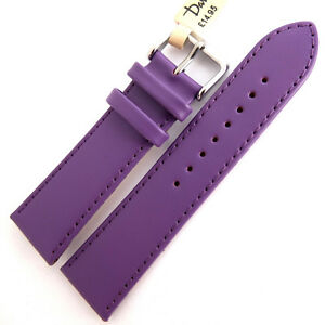 【送料無料】腕時計　ダーレナソフトパッドレザーウォッチストラップシルバーバックル