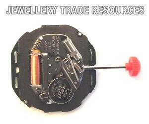 【送料無料】腕時計　ミヨタクォーツウォッチムーブメント genuine miyota 2115 replacement quartz watch movement 3oc or 6oc date