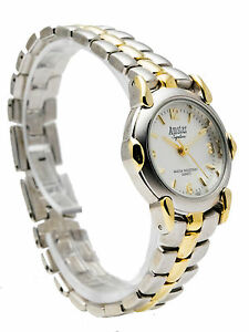 【送料無料】腕時計 アムスターステンレススチールトーンゴールドシルバートーンアナログクォーツウォッチamstarwomens stainless steel two tone gold silver tone analog quartz watch