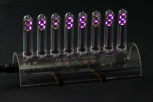 【送料無料】腕時計 チューブピンクニキシーデザインプログラムleduhr tube pink , nixie design, programmierbar 【送料無料】腕時計 チューブピンクニキシーデザインプログラムleduhr tube pink , nixie design, programmierbar