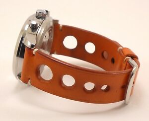 【送料無料】腕時計　シンチュリーノスポーツニュルブルクリンクイタリアベラペレミリメートルティンタロッサマノcinturino sport nurburgring fatto a mano in italiavera pelle 24 mm tinta rossa