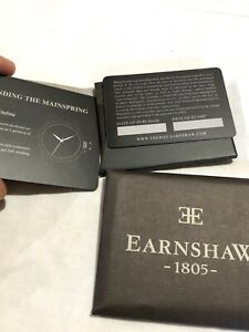 【送料無料】腕時計　アーンショーウォッチガランツィアリブレットコンディツィオーニearnshaw watch garanzia e libretto condizioni come in foto 2