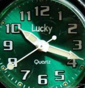 【送料無料】腕時計　ラッキーグリーングロハンズプラスチッククォーツバッテリーキッズウォッチ