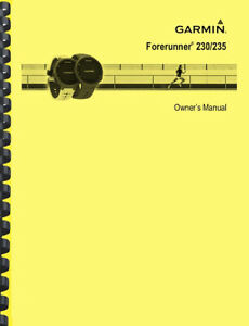 【送料無料】腕時計 ガーミンフォアランナーオーナーズマニュアルgarmin forerunner 230 235 watch owners manual