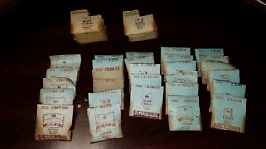 【送料無料】腕時計 ヴィンテージガラスクリスタルパーツロットlot of vintage nos glass wrist watch crystals parts lot 5