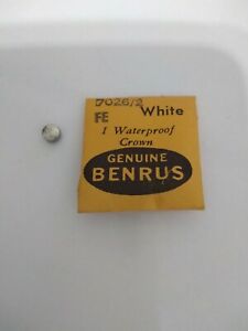 ベンラス 【送料無料】腕時計　ベンラスホワイトクラウンタップnos genuine benrus fe white crown waterproof 70262 signed 3star tap 10,40mm