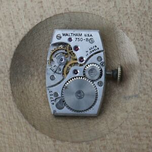 【送料無料】腕時計 ヴィンテージウォルサムマニュアルジュエルvintage waltham 750b manual wind 17 jewels 4adj wrist watch movement parts 【送料無料】腕時計 ヴィンテージウォルサムマニュアルジュエルvintage waltham 750b manual wind 17 jewels 4adj wrist watch movement parts