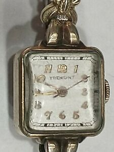 【送料無料】腕時計 ヴィンテージレディーストレモントウォッチvintage ladies tremont watch