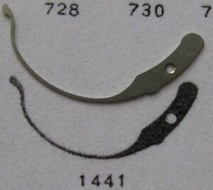 【送料無料】腕時計 ルクルトレバースプリングlecoultre futurematic 497 part lever spring 1441