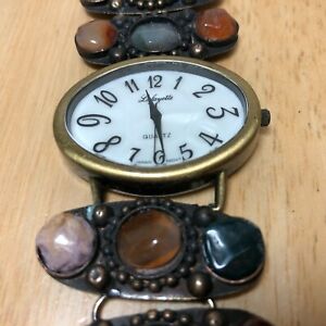 【送料無料】腕時計　ヴィンテージラファイエットレディブレスレットアナログクォーツウォッチアワーバッターvintage lafayette lady roughly made bracelet analog quartz watch hour~ batter