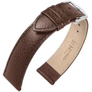 【送料無料】腕時計 ディアカンザスカーフレザーウォッチストラップブラウンチョイスサイズhirsch kansas calf leather watch strap brown choice of size