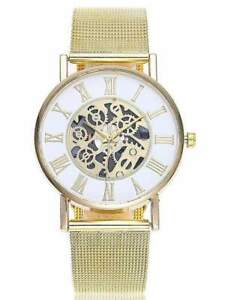 【送料無料】腕時計　カップルアナログスポーツクォーツクロノグラフホローヴィンテージカジュアルcouples analog sport quartz chronograph hollow engraving vintage casual