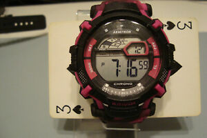 【送料無料】腕時計 アーミトロンピンクキャンプレジンウォッチメートルarmitron 408312, womens pink camp resin watch, 100 meter wr 【送料無料】腕時計 アーミトロンピンクキャンプレジンウォッチメートルarmitron 408312, womens pink camp resin watch, 100 meter wr