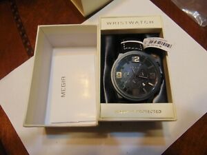 【送料無料】腕時計　メンズウォッチバイメギルステンレスバック(2)