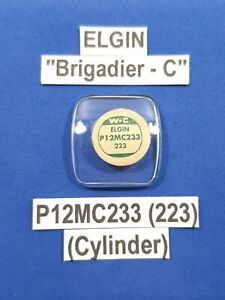 【送料無料】腕時計 モデルガラスクリスタルvtg elgin brigadier c model p12mc233 223 watch glass crystal replacement