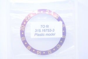 【送料無料】腕時計　アルミニウムベゼルベゼルaluminium bezel lunette kompatibel fur r lex o uhren 16753 16750 16660