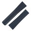 【送料無料】腕時計　カーフスキンレザーウォッチストラップオプションクラスプcalfskin leather deployment watch strap and optional clasp in blue