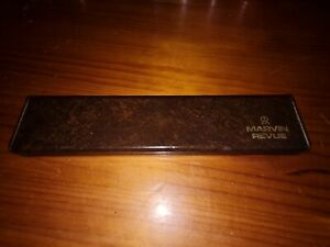 【送料無料】腕時計　ヴィンテージマーヴィンレヴューブラウンベルベットレディースメンズプレゼンテーションウォッチボックスケースvintage marvin revue brown velvet ladies mens gents presentation watch