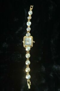 【送料無料】腕時計　スザンヌビョンテガードレディースラインストーン boxed unworn suzanne bjontegard ladies rhinestone wristwatch