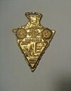 yzrv@Be[Wo[WjA~l\^NC[VeBuXA[wbhEHb`vintage 1937 virginia,minnesota queen city detailed brass arrowhead watch fob