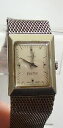 yzrv@Be[WVo[g[bVvintage 60s silver tone mesh electric timex watch