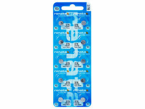 【送料無料】腕時計 レナータピラバタリアオロロギフリー10 x renata 376 pila batteria orologio mercury free silver oxide sr626w 155v 【送料無料】腕時計 レナータピラバタリアオロロギフリー10 x renata 376 pila batteria orologio mercury free silver oxide sr626w 155v
