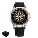 【送料無料】腕時計 ダーツダーツダーツメンズクリスマスベストdarts dartboard mens wrist watch birthday christmas best gift engraving