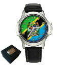 【送料無料】腕時計 タンザニアフラッグコートオブアームズメンズtanzania flag coat of arms gents mens wrist watch...