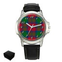 【送料無料】腕時計 リンジースコティッシュクランタータンメンズベストボックスlindsay scottish clan tartan mens wrist watch birthday best gift box engraving