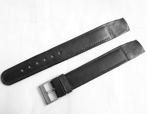 ̵ӻסơ쥶ץ󥨥ɥåȥåvintage swiss made 17mm high quality genuine leather open end watch strap