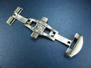 【送料無料】腕時計　スイスブラシステンレスバックルパネライストラップ