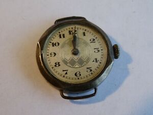 【送料無料】腕時計 ホルロジュリーヴィンテージモントルマカニークアルジャンポインオンクラベhorlogerie vintage montre mecanique argent poincon crabe