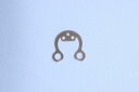 【送料無料】腕時計　パートリゾートブレゲフェダースプリングモラar enicar 165 166 167 part 1474 ressort breguet feder spring molla nos